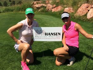 Hansen Physical Therapy sponsored breast cancer fundraiser golf tournament "paint the rock pink" at red rock golf course. All proceeds stay local. 